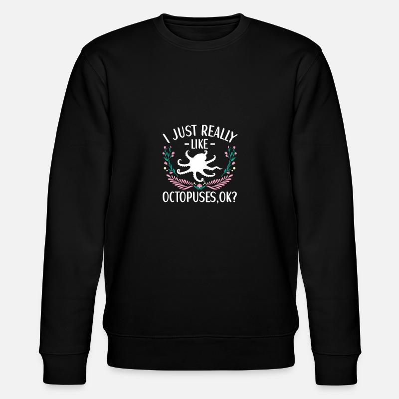 Octopus Outfit Octopus Octopus - Sweat bio CHANGER Stanley/Stella Unisexe - noir