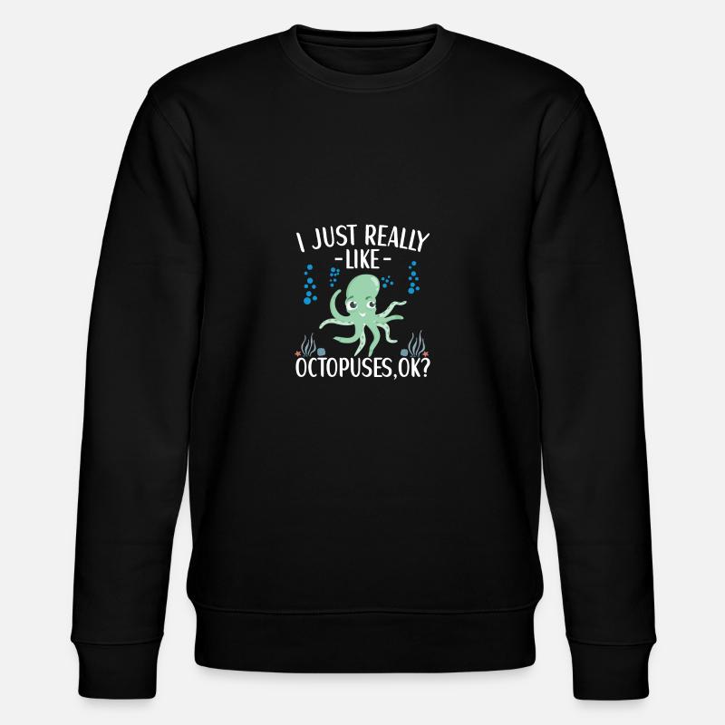 Octopus Outfit Octopus Octopus - Sweat bio CHANGER Stanley/Stella Unisexe - noir