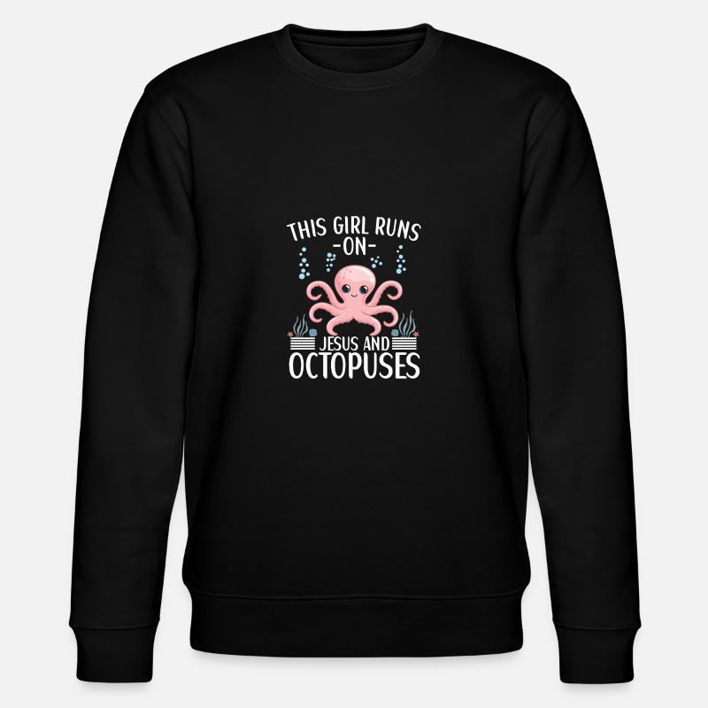 Octopus Outfit Octopus Octopus - Sweat bio CHANGER Stanley/Stella Unisexe - noir