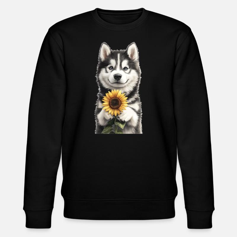 Alaskan Malamute - Stanley/Stella Unisex Bio-Sweatshirt CHANGER  - Schwarz