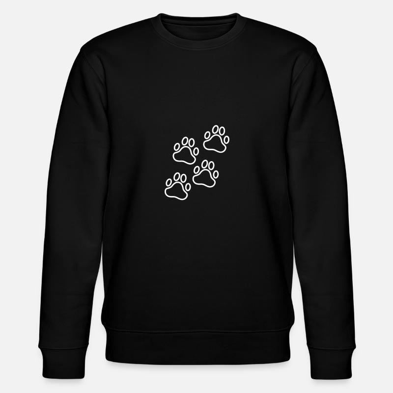 paws - Stanley/Stella CHANGER Unisex Organic Sweatshirt - black
