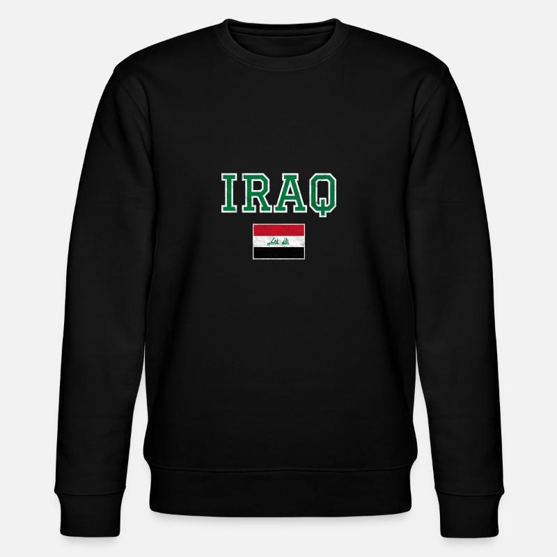 Irak - Sweat bio CHANGER Stanley/Stella Unisexe - noir