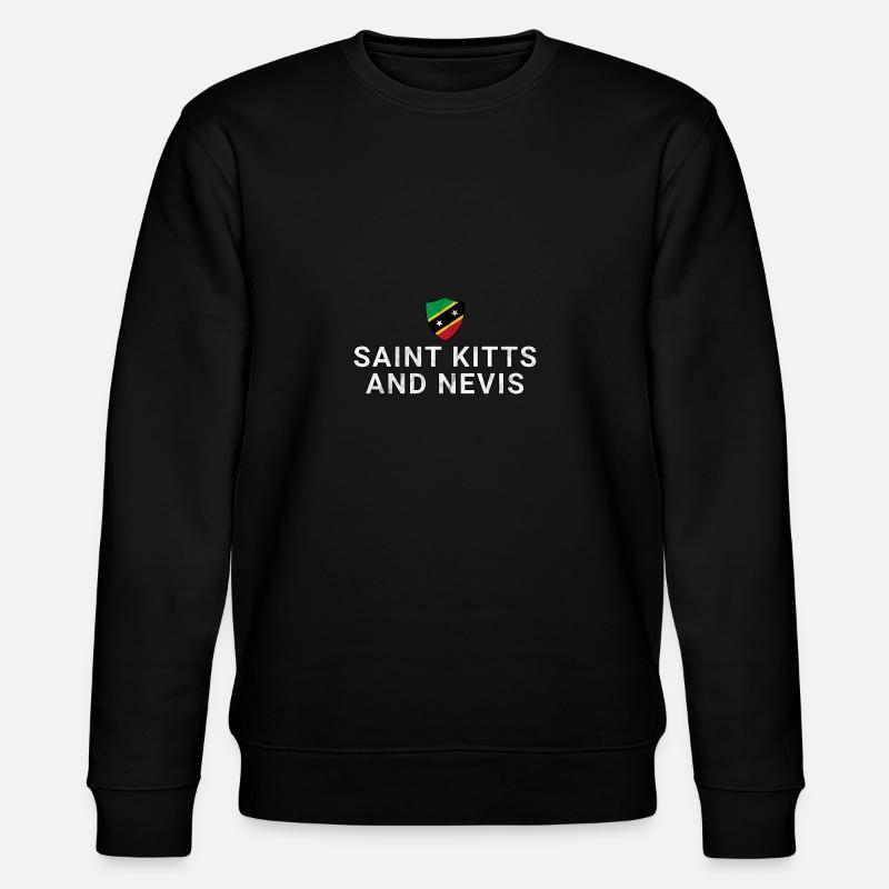 St. Kitts et Nevis - Sweat bio CHANGER Stanley/Stella Unisexe - noir