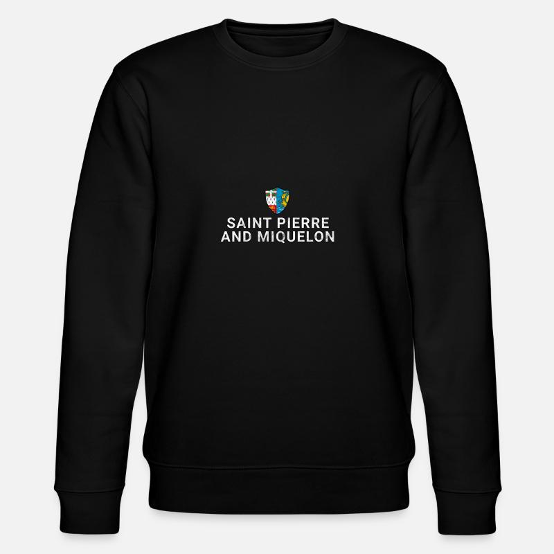 Saint-Pierre-et-Miquelon - Sweat bio CHANGER Stanley/Stella Unisexe - noir