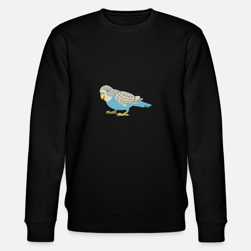 Perruche ondulée - Sweat bio CHANGER Stanley/Stella Unisexe - noir