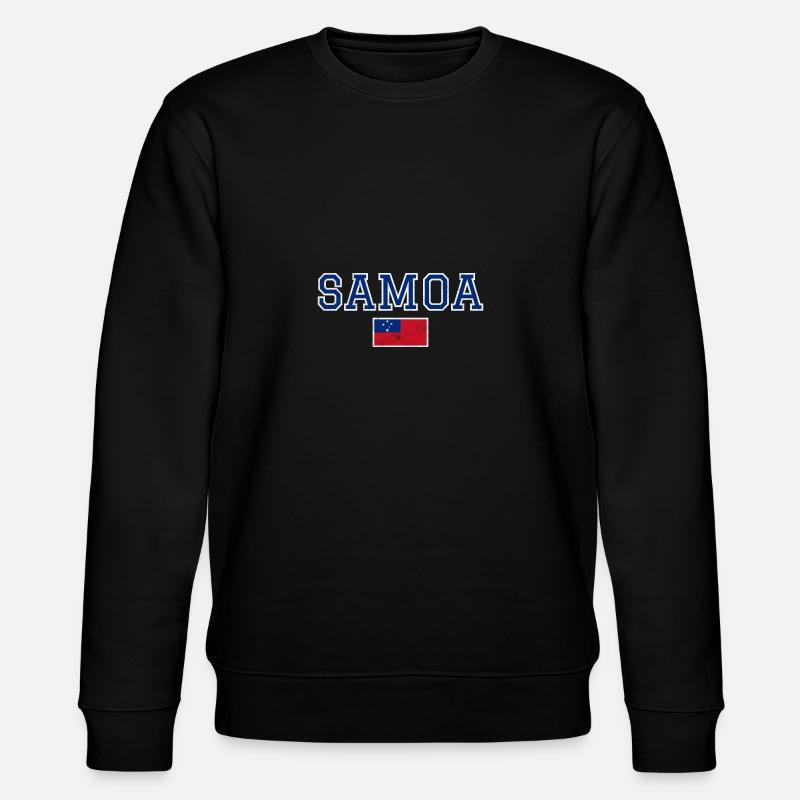 Samoa - Stanley/Stella Unisex Bio-Sweatshirt CHANGER  - Schwarz