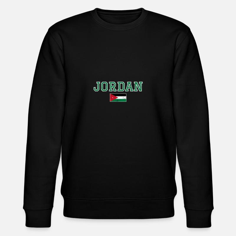 Jordan - Stanley/Stella økologisk unisex-sweatshirt CHANGER - sort