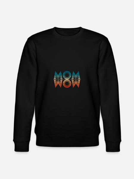 MOM WOW Mirror - Stanley/Stella CHANGER Unisex Organic Sweatshirt - black