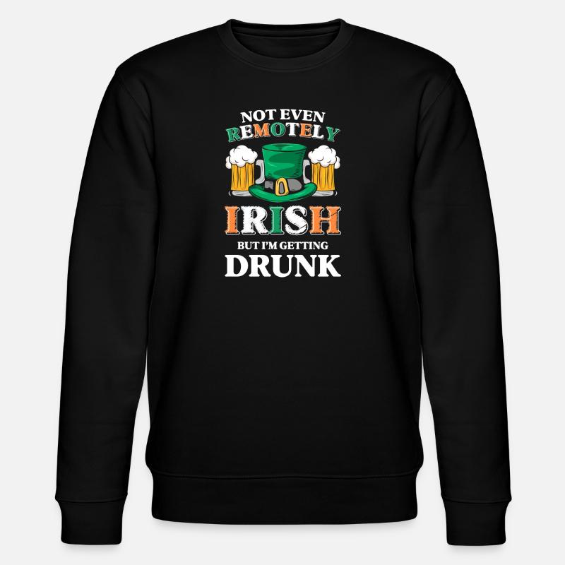 Irlande Pub Voyage Irlande - Sweat bio CHANGER Stanley/Stella Unisexe - noir