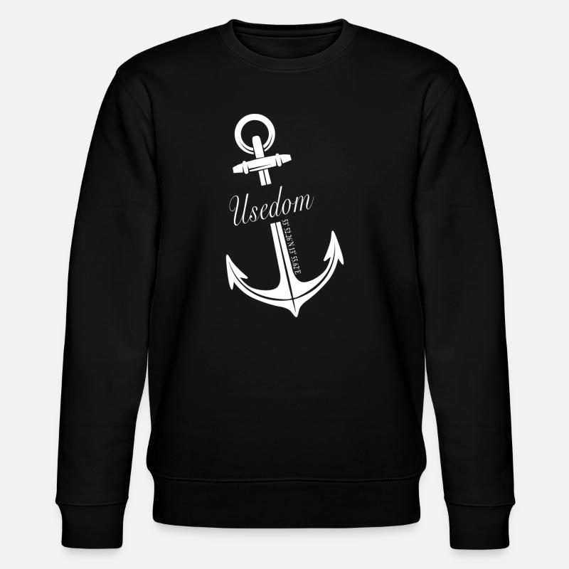 Usedom - Stanley/Stella Unisex Bio-Sweatshirt CHANGER  - Schwarz
