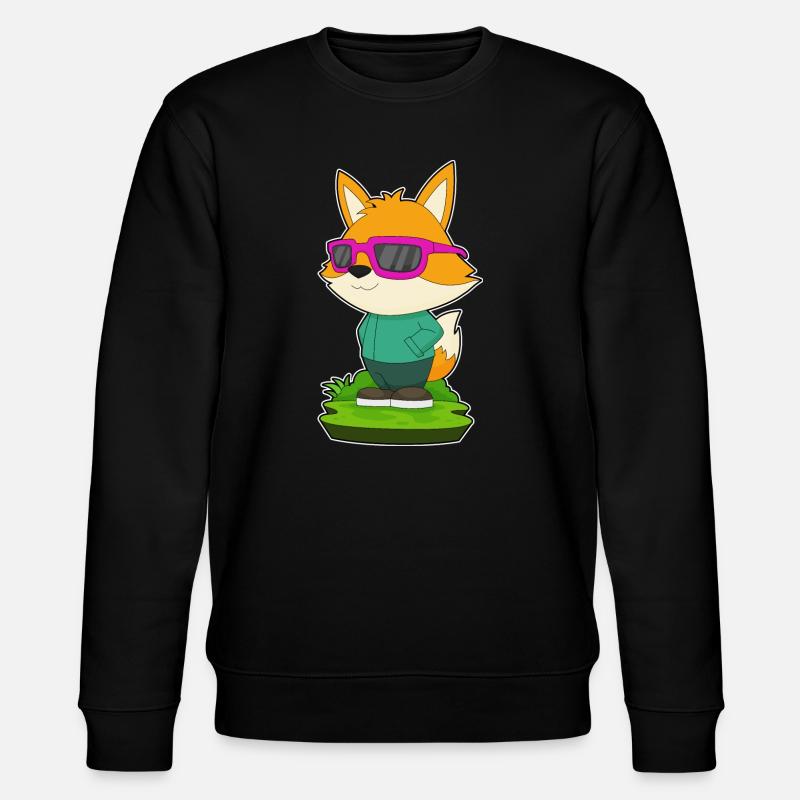 Lunettes de soleil Fox - Sweat bio CHANGER Stanley/Stella Unisexe - noir