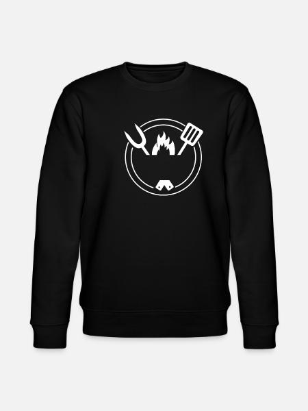 Grill design to personalize - Stanley/Stella CHANGER Unisex Organic Sweatshirt - black