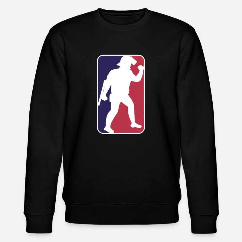 Riot Blue/Red - Stanley/Stella Unisex Bio-Sweatshirt CHANGER - Schwarz