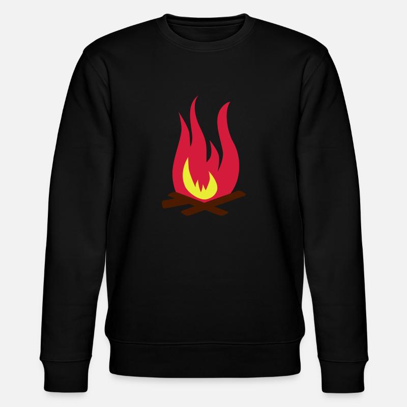 Feuer - Stanley/Stella Unisex Bio-Sweatshirt CHANGER  - Schwarz