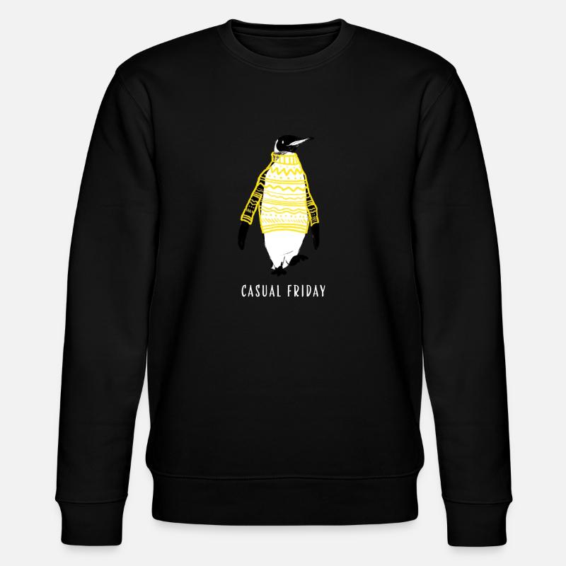 Casual Friday - Stanley/Stella Unisex Bio-Sweatshirt CHANGER  - Schwarz
