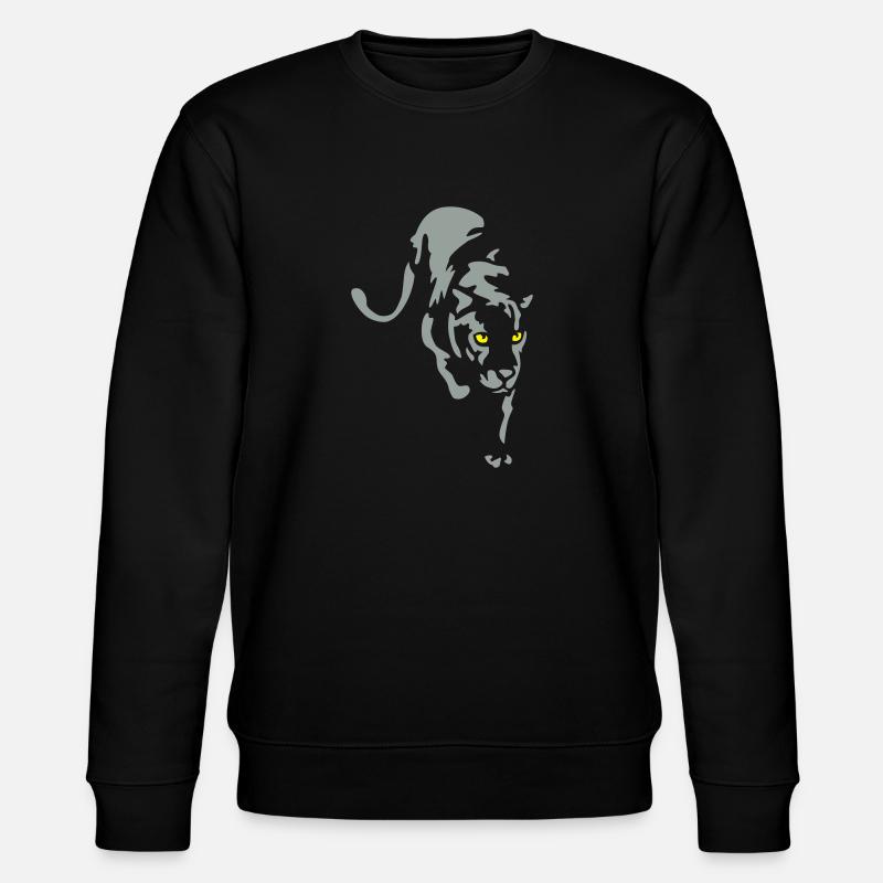 Panther - Stanley/Stella Unisex Bio-Sweatshirt CHANGER  - Schwarz