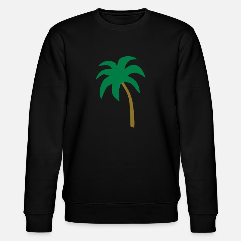 palme - Stanley/Stella Unisex Bio-Sweatshirt CHANGER  - Schwarz