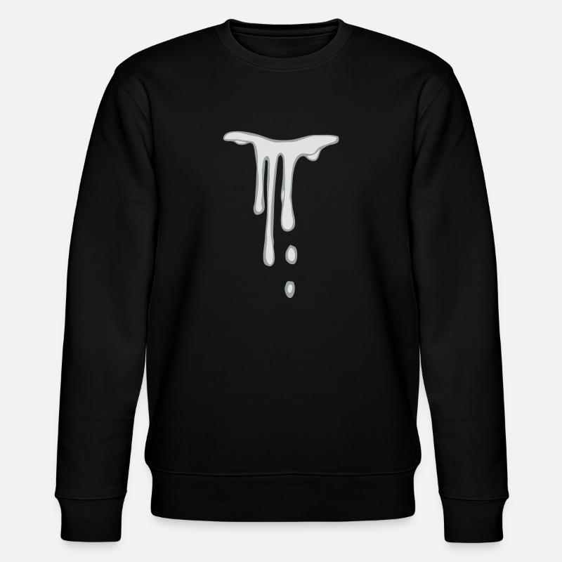 tropfen - Stanley/Stella Unisex Bio-Sweatshirt CHANGER  - Schwarz