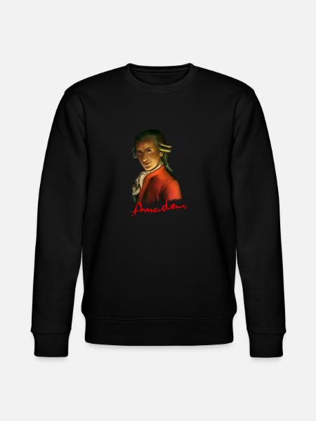 Amadeus audio play - Stanley/Stella CHANGER Unisex Organic Sweatshirt - black