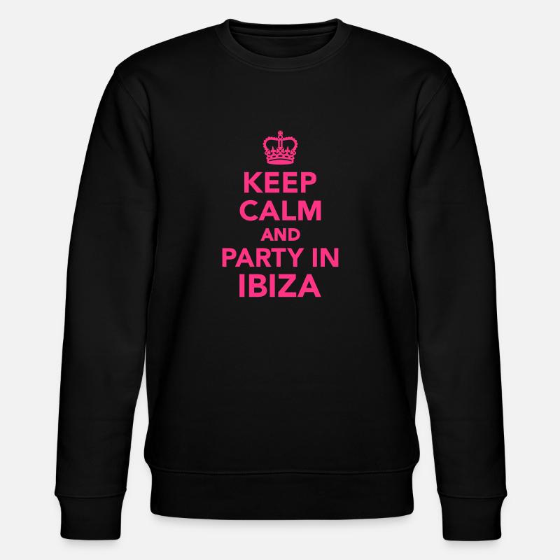 Ibiza - Stanley/Stella Unisex Bio-Sweatshirt CHANGER  - Schwarz
