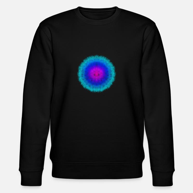 Mandala - Stanley/Stella Unisex Bio-Sweatshirt CHANGER  - Schwarz