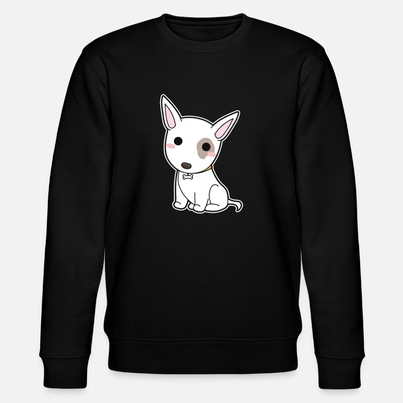 Bullterrier - Stanley/Stella Unisex Bio-Sweatshirt CHANGER  - Schwarz