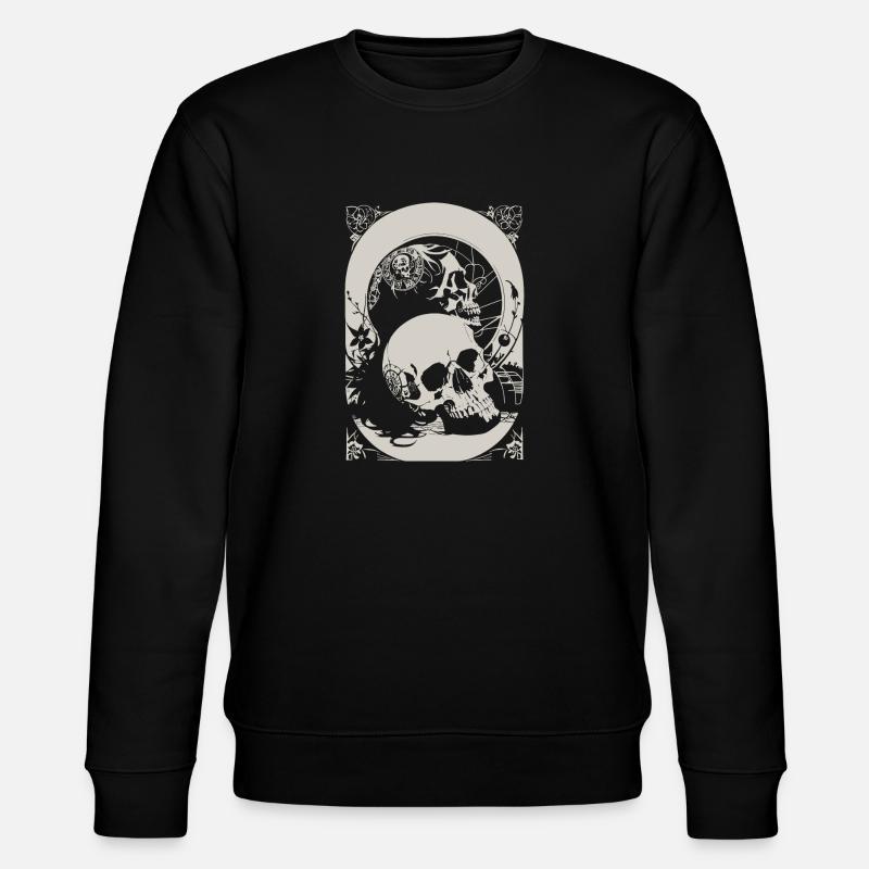 Skulls - Stanley/Stella Unisex Bio-Sweatshirt CHANGER  - Schwarz