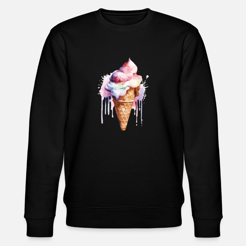 glace - Sweat bio CHANGER Stanley/Stella Unisexe - noir