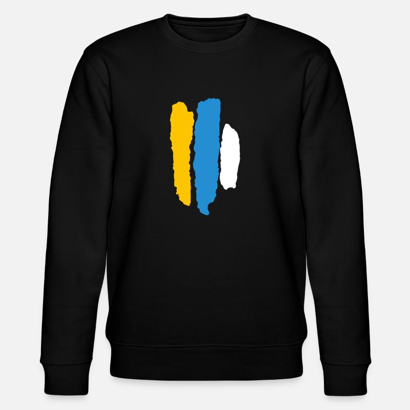 flag Canaria - Stanley/Stella Unisex Bio-Sweatshirt CHANGER  - Schwarz