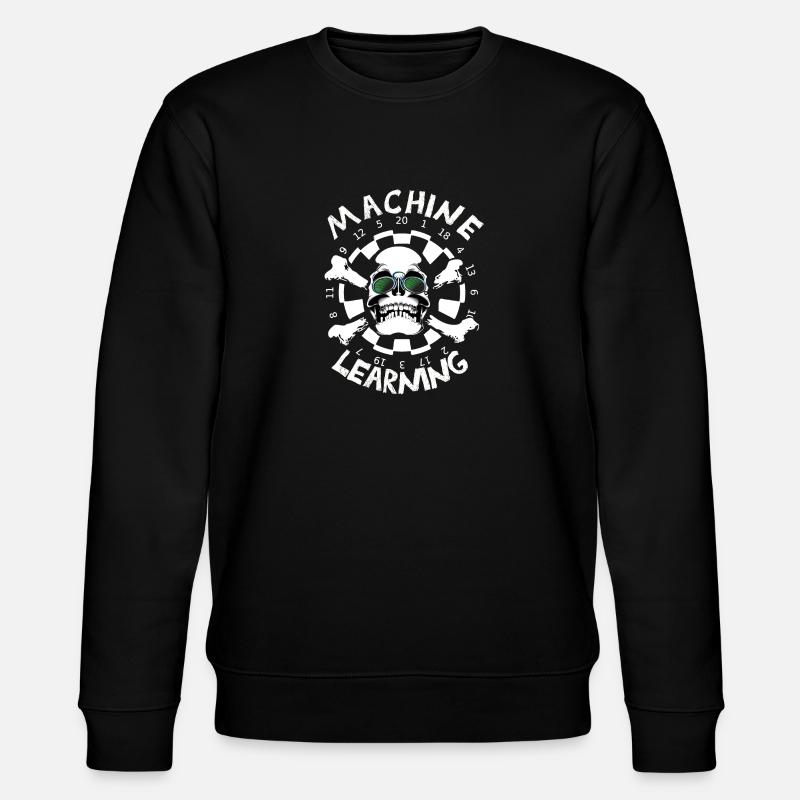 Machine learning - Stanley/Stella CHANGER Unisex Organic Sweatshirt - black