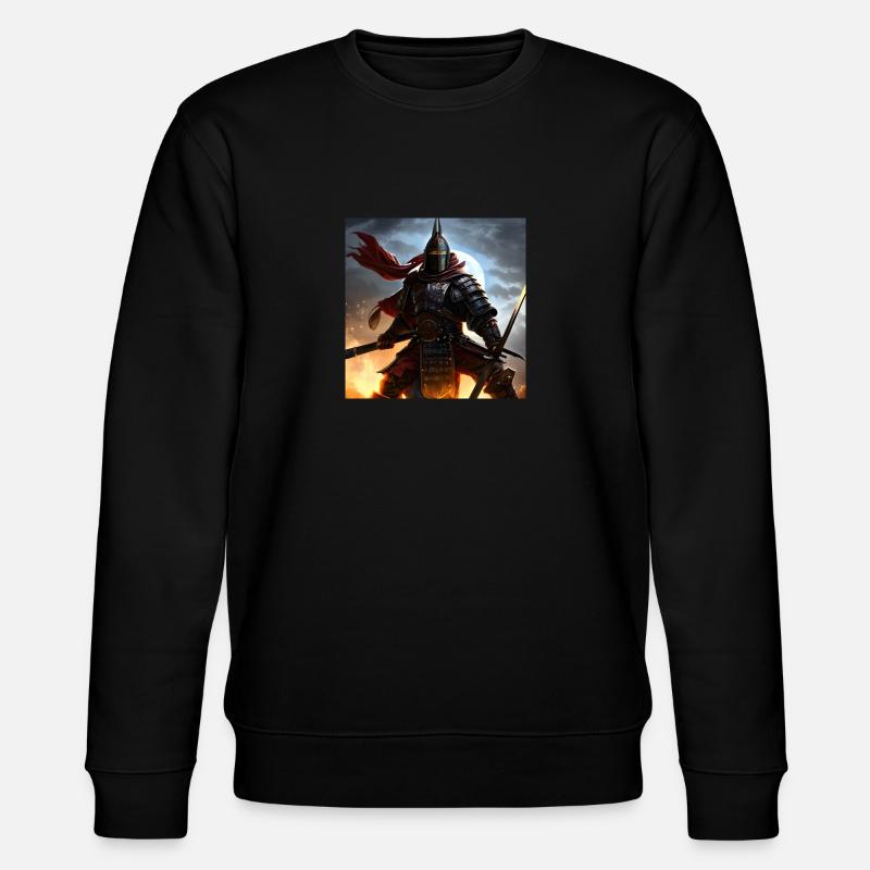 Warrior 2 - Stanley/Stella CHANGER Unisex Organic Sweatshirt - black