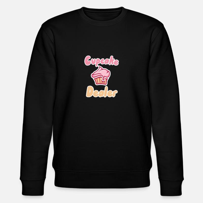 Cupcake-Händler - Stanley/Stella Unisex Bio-Sweatshirt CHANGER  - Schwarz