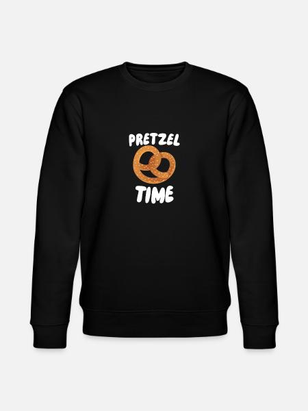 Pretzel Time - Stanley/Stella Unisex Bio-Sweatshirt CHANGER - Schwarz