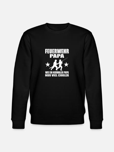 Papa - Stanley/Stella Unisex Bio-Sweatshirt CHANGER - Schwarz