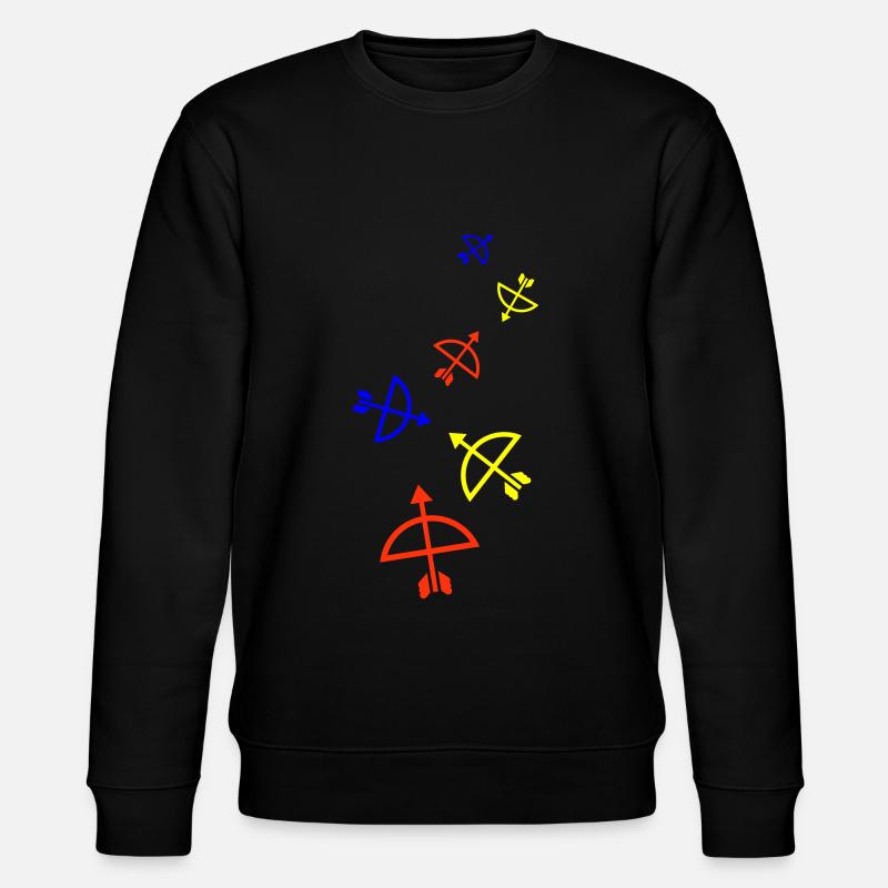 Arc et flèche - Sweat bio CHANGER Stanley/Stella Unisexe - noir