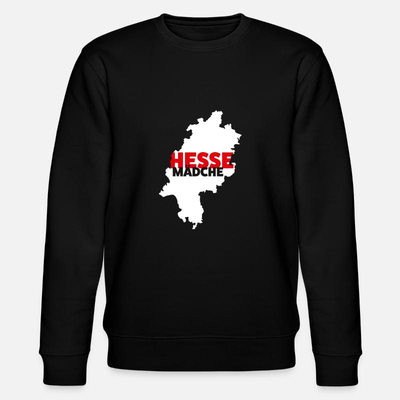 Hesse-Mädche - Stanley/Stella Unisex Bio-Sweatshirt CHANGER  - Schwarz