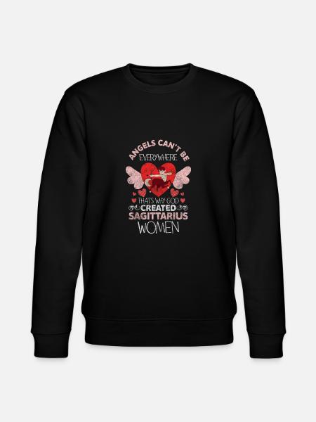 Sagittarius November Star - Stanley/Stella CHANGER Unisex Organic Sweatshirt - black
