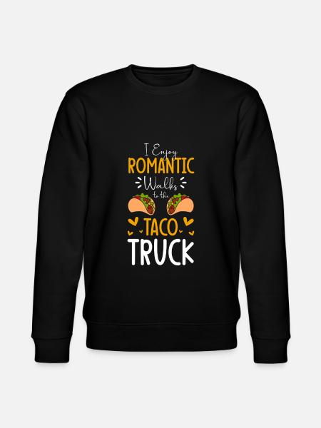 Tacos Mexico Delicious Burrito - Stanley/Stella CHANGER Unisex Organic Sweatshirt - black
