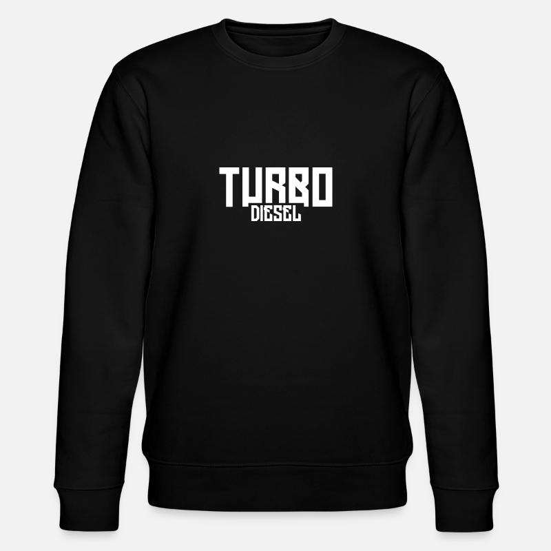 Turbo Diesel - Sweat bio CHANGER Stanley/Stella Unisexe - noir