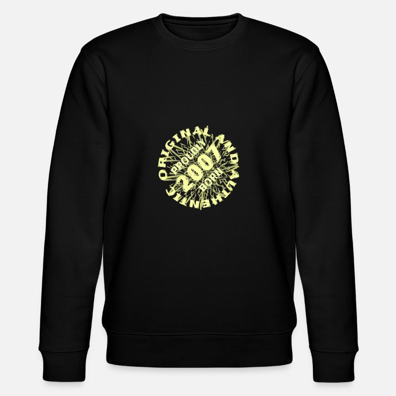 Original 2007 - Stanley/Stella CHANGER Unisex Organic Sweatshirt - black