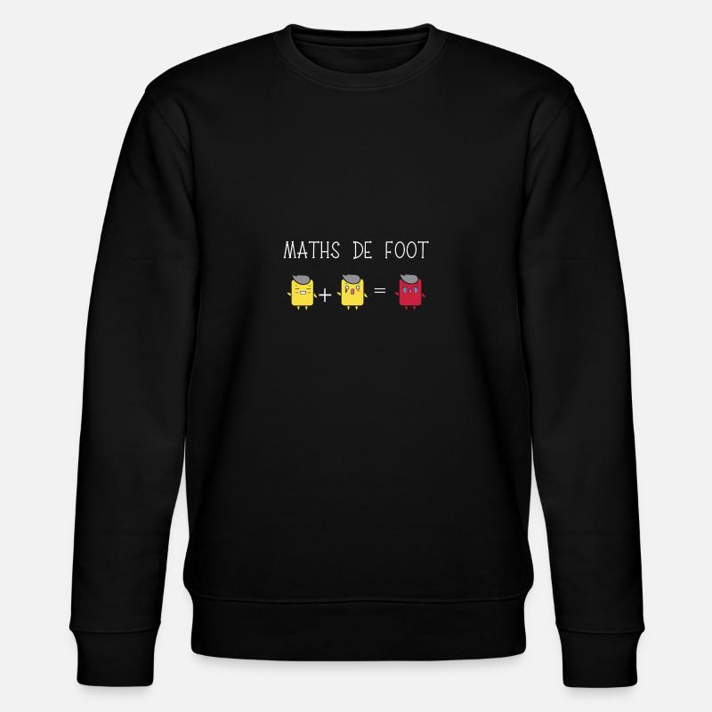 maths de foot - Sweat bio CHANGER Stanley/Stella Unisexe - noir