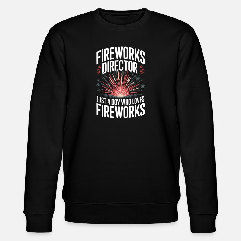 Pyrotechnie Feux d’artifice Pyrotechnie - Sweat bio CHANGER Stanley/Stella Unisexe - noir