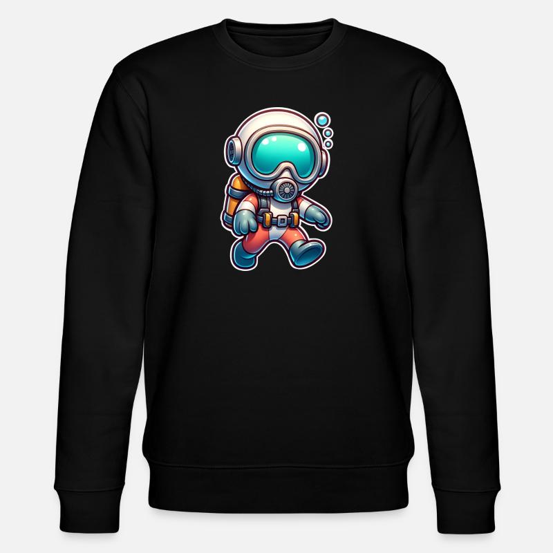Plongeurs - Sweat bio CHANGER Stanley/Stella Unisexe - noir