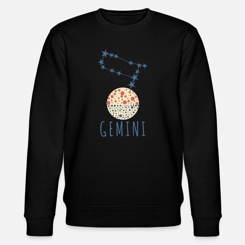 La constellation des Gémeaux - Sweat bio CHANGER Stanley/Stella Unisexe - noir