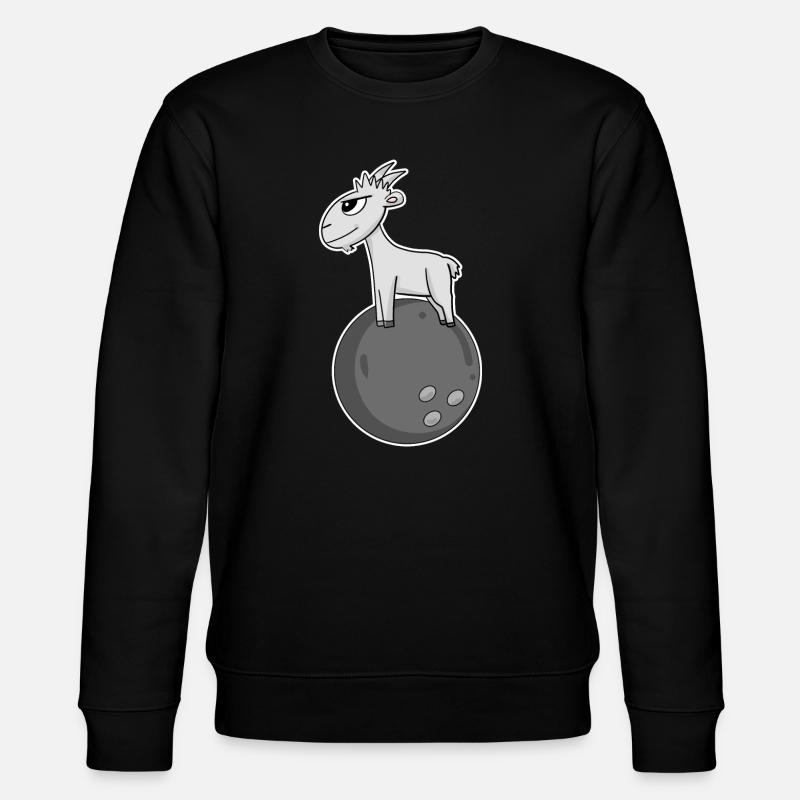 Bowling de chèvre - Sweat bio CHANGER Stanley/Stella Unisexe - noir
