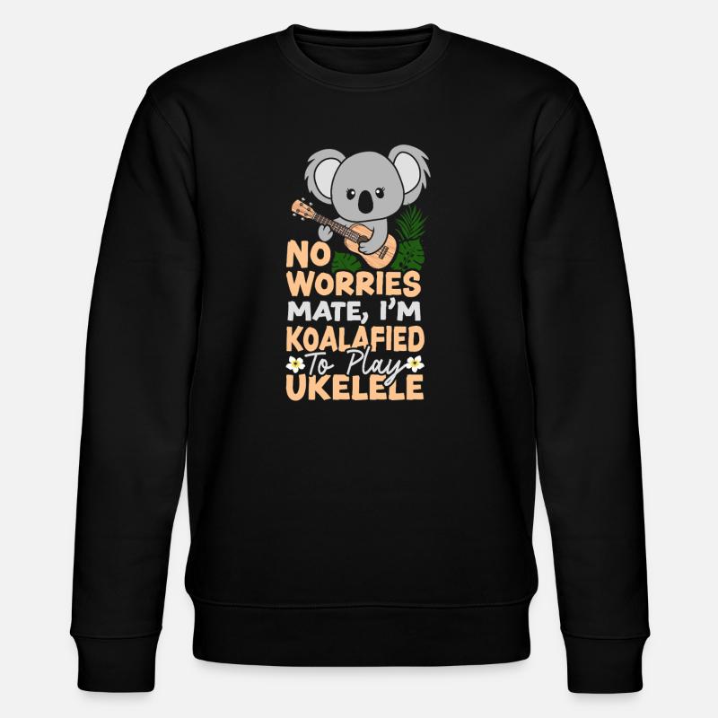 Ukulélé hawaïen Koala Koala No - Sweat bio CHANGER Stanley/Stella Unisexe - noir