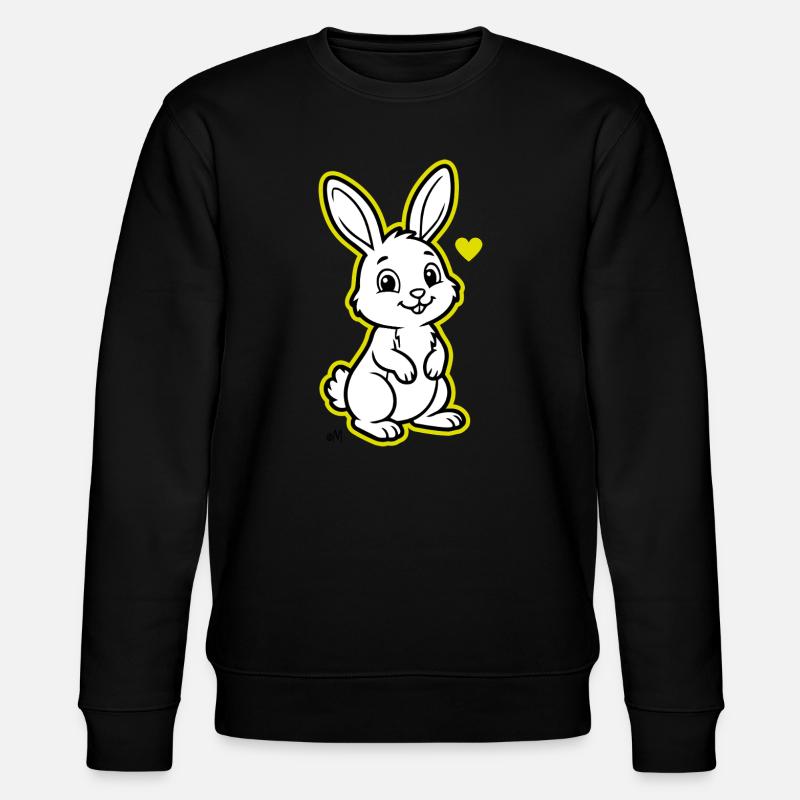 Suzy_the_Rabbit - Stanley/Stella CHANGER Unisex Organic Sweatshirt - black