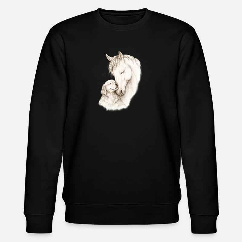 Gentle Souls - Stanley/Stella CHANGER Unisex Organic Sweatshirt - black