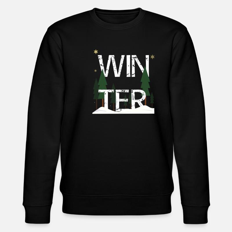 Hiver - Sweat bio CHANGER Stanley/Stella Unisexe - noir