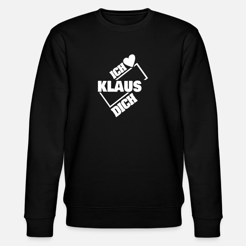 Gift for Klaus - Stanley/Stella CHANGER Unisex Organic Sweatshirt - black